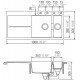 Гранітна мийка Schock HORISONT D-150 SILVERSTONE-91