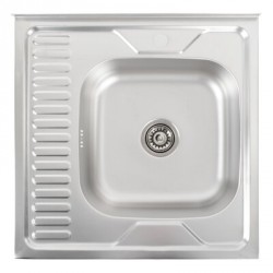 Кухонна мийка Platinum 6060 декор R 0,7/160