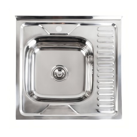 Кухонна мийка Platinum 6060 декор R 0,7/160
