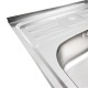 Кухонна мийка Platinum 5050 сатин 0.5/160