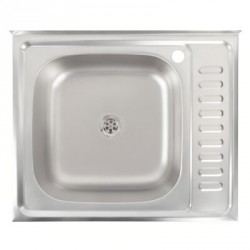 Кухонна мийка Platinum 6060 сатин R 0,7/160