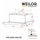 Вытяжка WEILOR WTS 6280 BL 1200 LED Strip