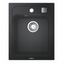 Гранітна мийка Grohe 400х500 Granite Black