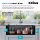 Кухонна мийка Kraus KWF410-33PGM