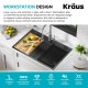 Кухонна мийка Kraus KWU110-32PGM