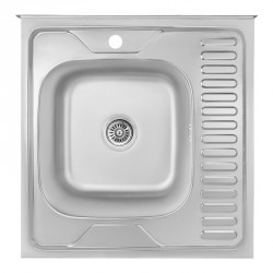 Кухонна мийка Lidz 6060-L матова