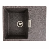Гранітна мийка Platinum 6250 ZIRKONE матова Мікс