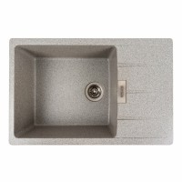 Гранітна мийка Platinum 7850 ROMA матова (сіра)