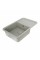 Гранітна мийка Platinum 7850 CUBE матова Сіра