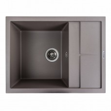Гранітна мийка Platinum 6550 LOTOS матова Дюна
