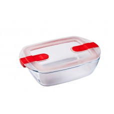 Форма с/к PYREX CK&HT форма д/запік.прям 23х15х6см(1.1л)з фіксат.кр. (215PH00/7645)