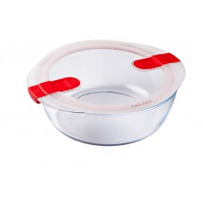 Форма с/к PYREX CK&HT форма д/запік.кругл26х23х8см(2.3л)з фіксат.кр. (208PH00/7646)