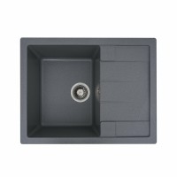 Гранітна мийка Platinum 6550 INTENSO матова Сірий мусон