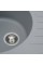 Гранітна мийка Platinum 6250 SOUL матова Сірий металік