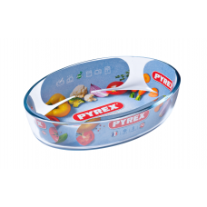 Форма с/к PYREX ESSENTIALS форма скляна овал. 25х17х6см (1,6 л) (222B000/8046)