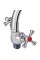 Змішувач для кухні Lidz Lamb 276F двохвентильний LDLAM276FCRM22019 Chrome