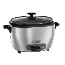 Рисоварка Russell Hobbs MaxiCook, 1000Вт, чаша-5л, електронне керув., нерж. сталь, чорний