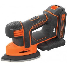 Шліф.маш. BLACK&DECKER BDCDS18 вібраційна, 18 В, 110 мм