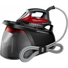 Праска-парогенератор Russell Hobbs Quiet Super Steam Pro, 2750Вт, 1800мл, постійна пара - 315гр, одна температура, керам. підошва, чорно-червоний