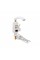 Проточний кран-водонагрівач кухонний для кухні Lidz Warm 057 LDWAR057WCR24983 White / Chrome