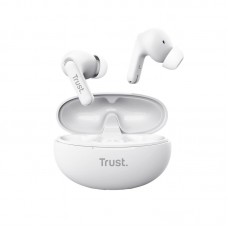 Навушники TWS Trust Yavi Earbuds BT 5.3, ENC, SBC, Mic, Білий