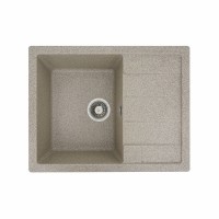 Гранітна мийка Platinum 6550 INTENSO матова Карамель