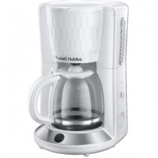 Кавоварка Russell Hobbs крапельна Honeycomb 1.25л, мелена, білий