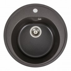 Гранітна мийка Platinum 510 LUNA матова Гренадін