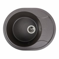 Гранітна мийка Platinum 5847 ONYX матова Гренадін