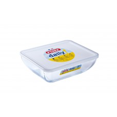 Форма с/к PYREX DAILY форма з криш.скл. прям. 22х17см (1.3л) (342P000/3046)