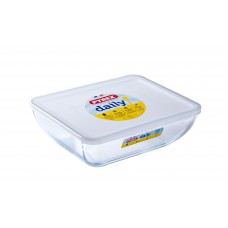 Форма с/к PYREX DAILY форма з криш.скл. прям. 25х20см (2.25л) (343P000/3646)