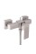 Змішувач для душу Lidz Kubis 010 (з душовим гарнітуром) (k35) LDKUB010NKS28535 Nickel