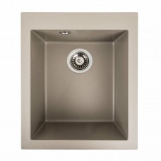 Гранітна мийка Platinum 4150 SOKIL матова Титан
