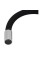 Вилив для змішувача Lidz Niagara 261 24 см LDNIA261BLA29120 Black
