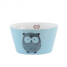 Салатник/Піала Limited Edition OWL FUNNY 480 мл/ синій (HTK-016)