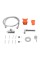 Набор для гігієнічного душу Qtap Inspai-Varius округлий QTINSVARCRMV00440001 Chrome