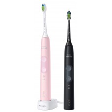 Зубна електрощітка PHILIPS HX6830/35 Sonicare ProtectiveClean 4500 Black+Pink