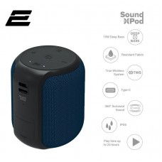 Акустична система 2E SoundXPod TWS, MP3, Wireless, Waterproof Blue