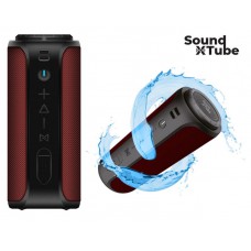 Акустична система 2E SoundXTube TWS, MP3, Wireless, Waterproof Red