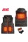 Жилет з підігрівом 2E Heat Power Plus Black з капюшоном, розмір XXL