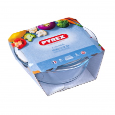 Каструля с/к PYREX ESSENTIALS кругл. 1,1л+0,3л упак (207A000/7643)