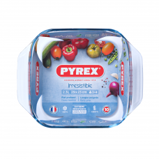 Форма с/к PYREX Irresistible форма скл.квадр. 29х23х7см (2,3л) (400B000/8046)