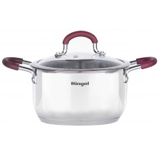 Каструля RINGEL Ingrid 22 см (4.2 л) з кришкою (RG-2001-22)