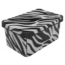 Коробка QUTU STYLE BOX з/кр. ZEBRA 10л. (STYLE BOX з/кр. ZEBRA 10л.)