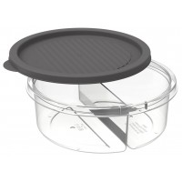 контейнер пл. BAGER BG-688 SMART /круг. 2 секц. 0.6л. MIX (BG-688)