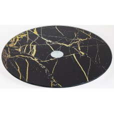 Тортівниця VIVA MARBLE BLACK поворотна низька/ 30 см. в уп. (S3012/2-Z306)