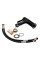 Змішувач для раковини Qtap Grand QTGRABCR001F Black Matt
