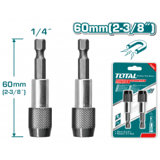 Акс.інстр TOTAL TAC462601 Магнітний тримач для біт, L = 60мм, 2шт.