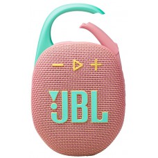 Портативна акустика JBL Clip 5 Рожевий (JBLCLIP5PINK)