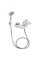 Змішувач для душу Lidz Mars 010 (з душовим гарнітуром) (k40) LDMAR010CRM34892 Chrome